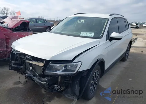 2021 Volkswagen Tiguan 2.0T S from USA, damaged, VIN 3VV1B7AX1MM044113